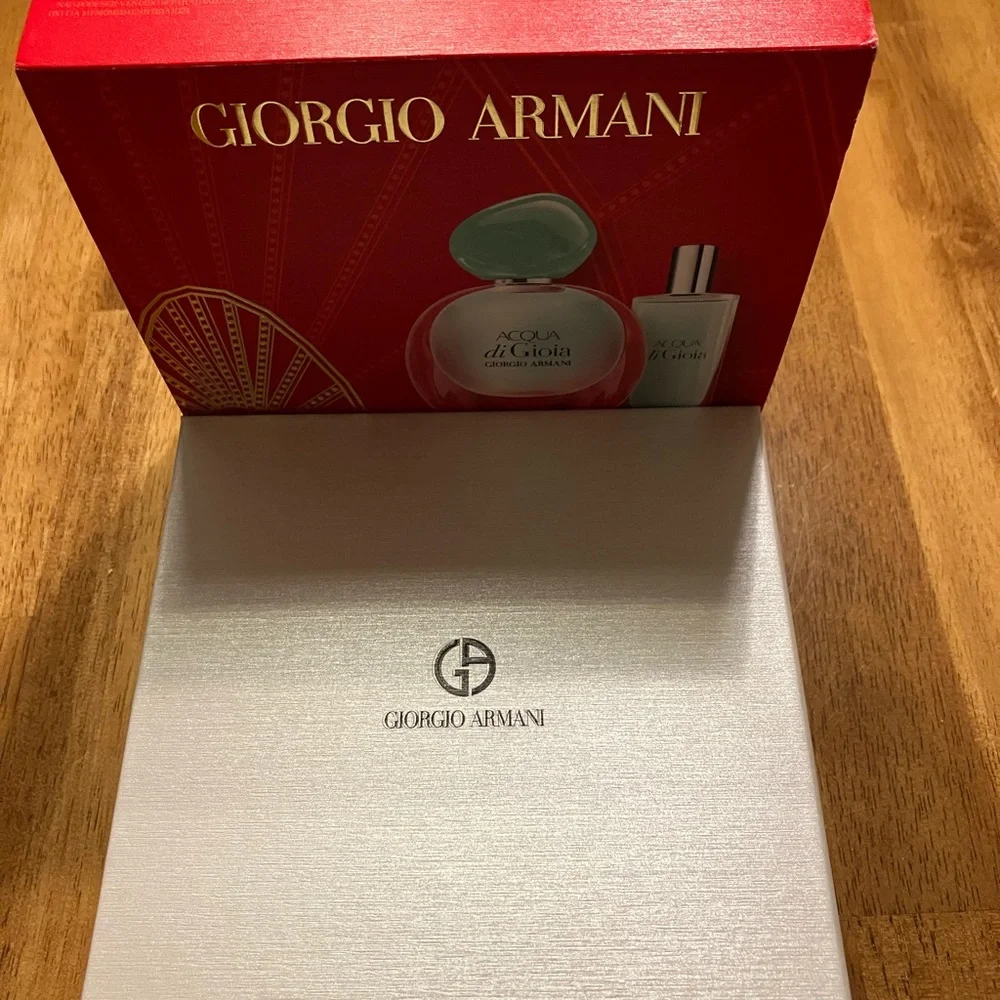 Giorgio Armani Acqua di Gioia Gift Set - Red & Mint - Picture 4 of 6